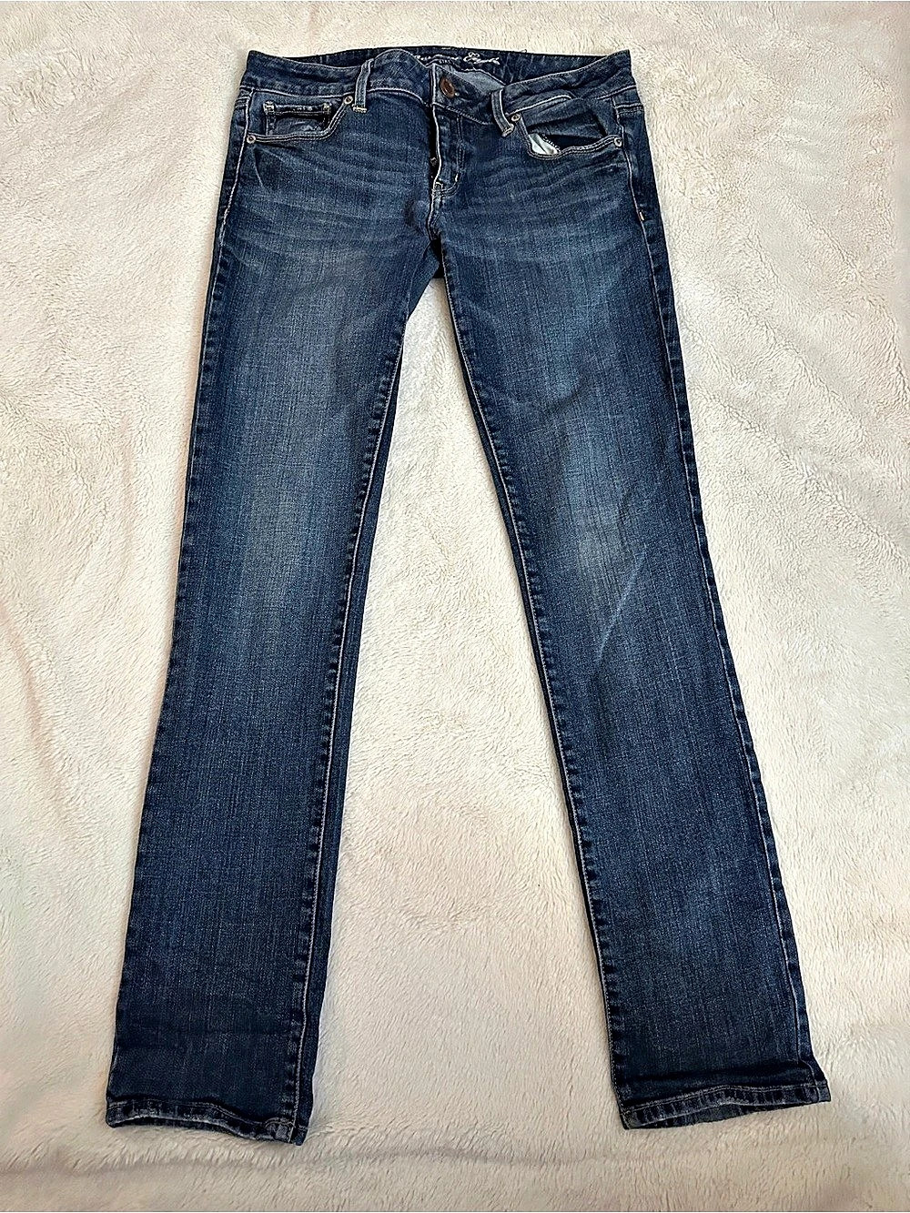 American Eagle Skinny Jeans in Blue Size 6 Y2K